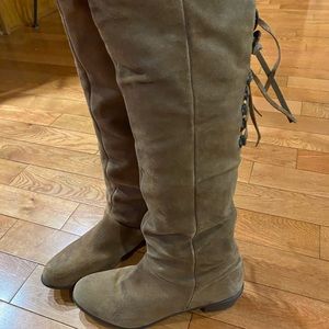 Naughty Monkey Tall suede boot